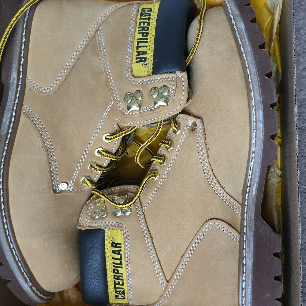 Caterpillar Second Shift Steel Toe Work Boots